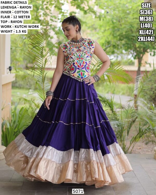 Navratri Special Kutchi Work Lehenga Outfit