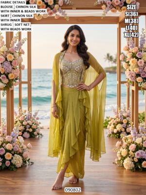 Designer Indo Western Outfit For Women