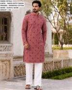 Men’s Rayon Chikankari Kurta Pajama Set
