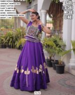 Traditional Mirror Work Lehenga For Women
