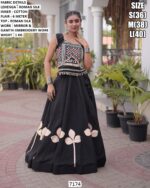 Traditional Mirror Work Lehenga For Women