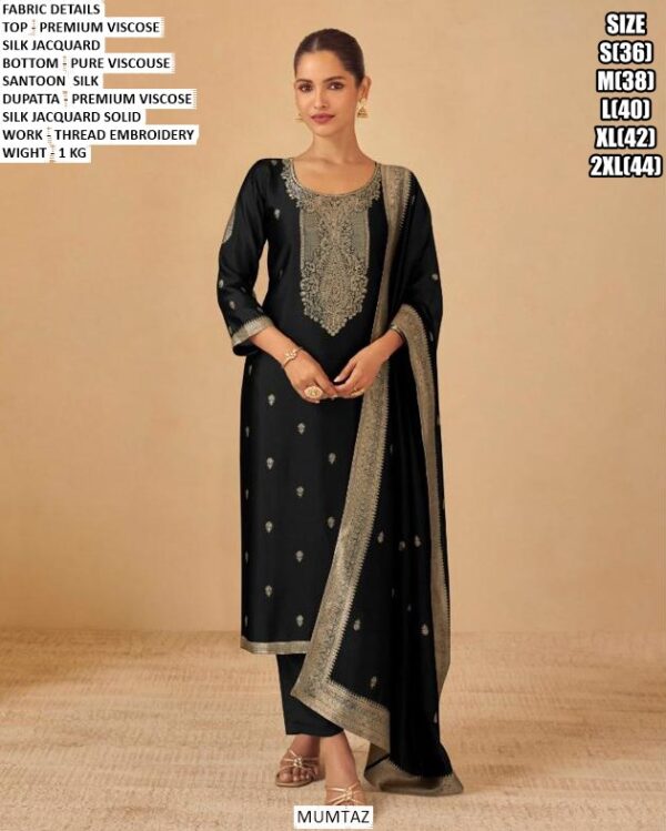 Festive Wear Embroidered Suit Set For Women