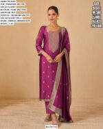 Festive Wear Embroidered Suit Set For Women