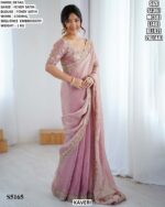 Women’s Designer Embroidered Border Saree