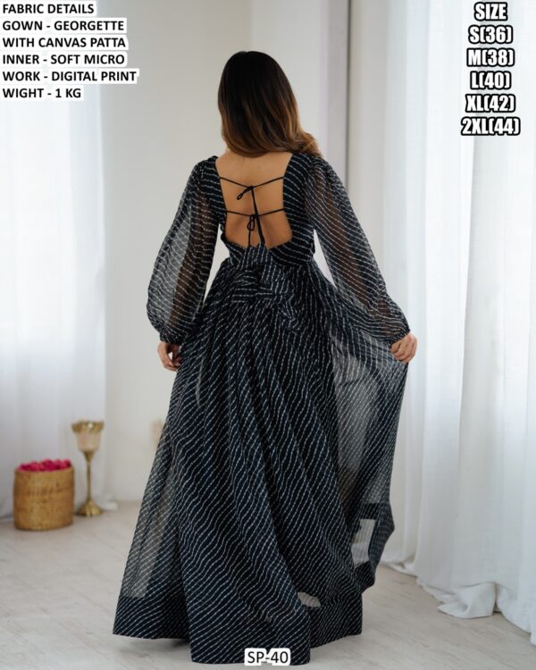 Navratri Special Georgette Long Dress