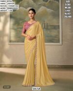 Party Wear Saree With Designer Blouse