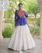 Navratri Special Kutchi Work Lehenga Top Set