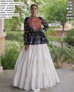 Navratri Special Kutchi Work Lehenga Top Set