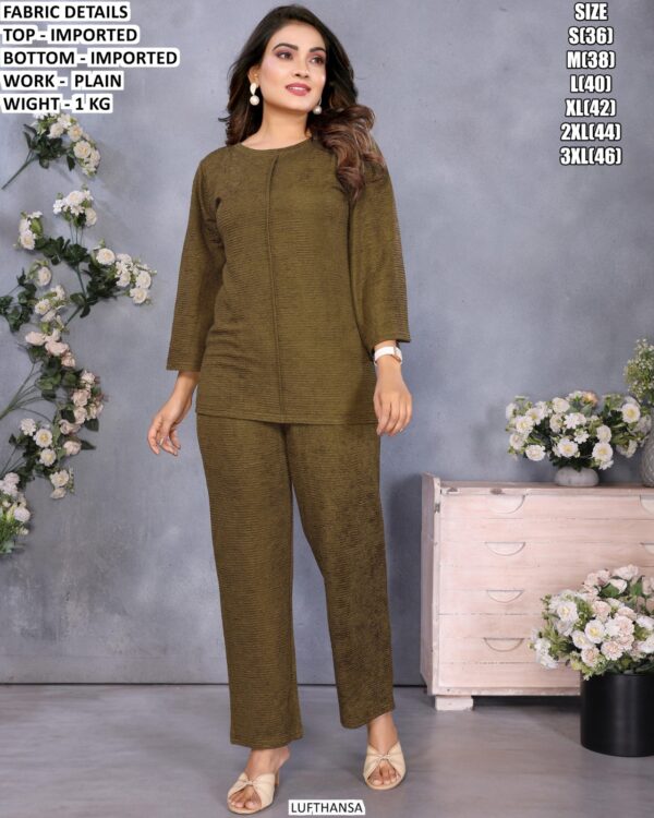 Casual Wear Imported Fabric Pant Set