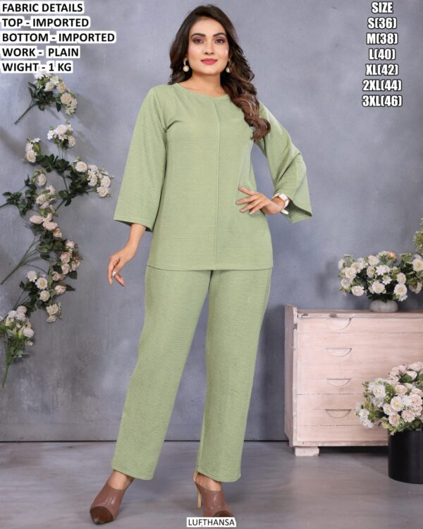 Casual Wear Imported Fabric Pant Set
