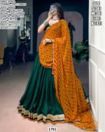 Navratri Special Chinon Lehenga For Women