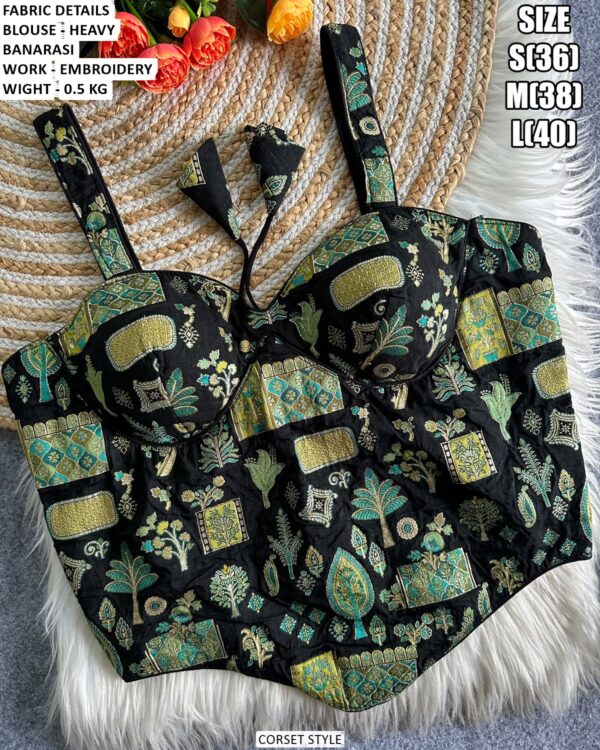 Designer Corset Style Blouse For Women