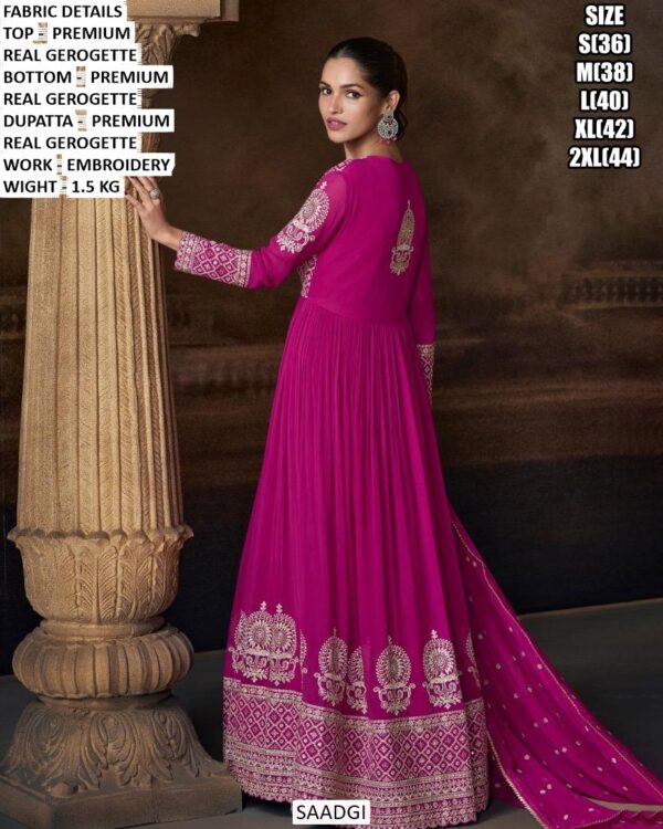 Premium Georgette Embroidered Anarkali Suit