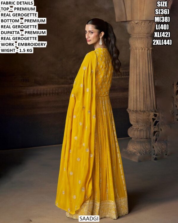 Premium Georgette Embroidered Anarkali Suit
