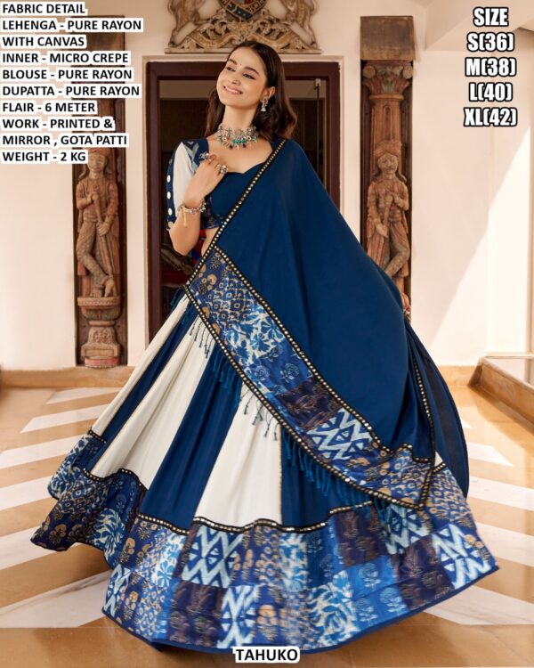 Festive Wear Printed Lehenga With Dupatta