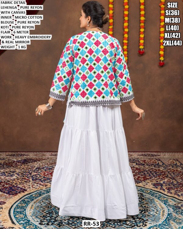 Navratri Ready Rayon Lehenga Ensemble
