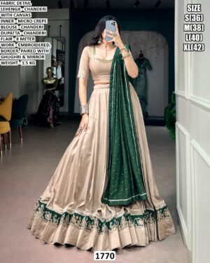 Elegant Embroidered Lehenga Collection