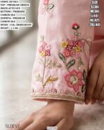 Premium Chinon Floral Embroidered Gown