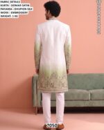 Royal Sherwani Style Kurta Set For Men