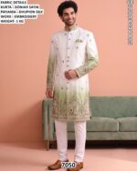 Royal Sherwani Style Kurta Set For Men