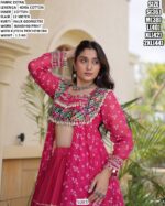Kutchi Patchwork Crop Top Lehenga Set