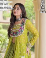 Kutchi Patchwork Crop Top Lehenga Set