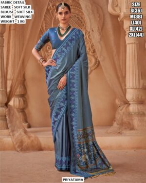 Classic Silk Saree With Detailed Weaving
