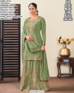 Wedding Wear Kurta Skirt With Dupatta