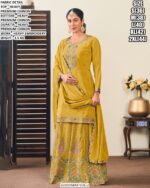 Wedding Wear Kurta Skirt With Dupatta