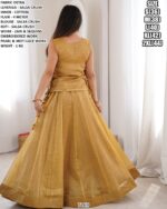 Modern Festive Lehenga With Side Tie Koti