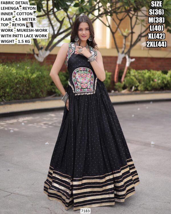 Festive Wear Designer Lehenga Choli Outfit
