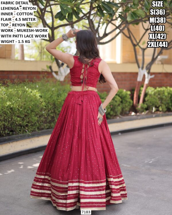 Festive Wear Designer Lehenga Choli Outfit