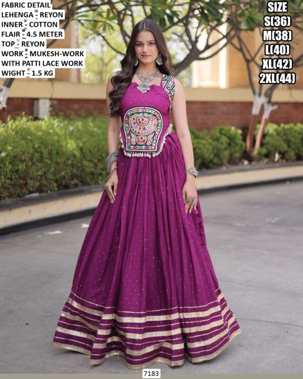 Festive Wear Designer Lehenga Choli Outfit