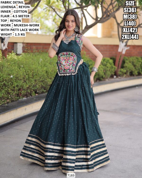 Festive Wear Designer Lehenga Choli Outfit
