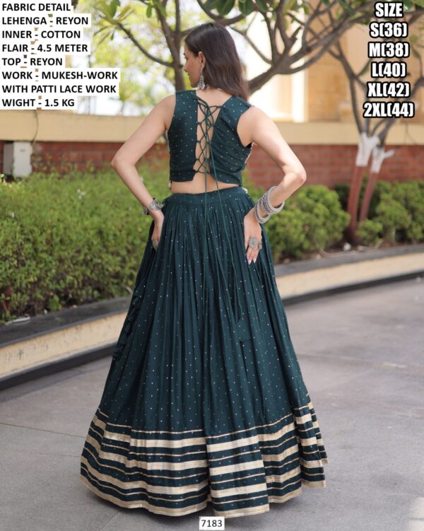 Festive Wear Designer Lehenga Choli Outfit