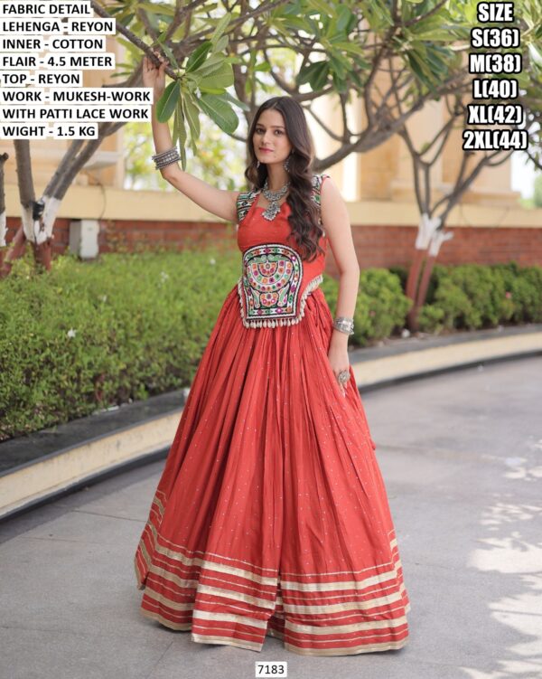 Festive Wear Designer Lehenga Choli Outfit