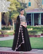 Designer Georgette Lehenga Choli With Dupatta