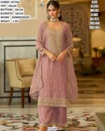 Women’s Festive Kurta With Dupatta And Bottom