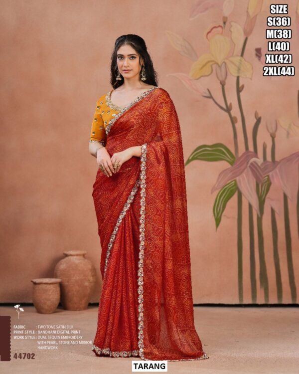 Modern Digital Print Saree For Women