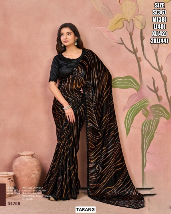 Modern Digital Print Saree For Women