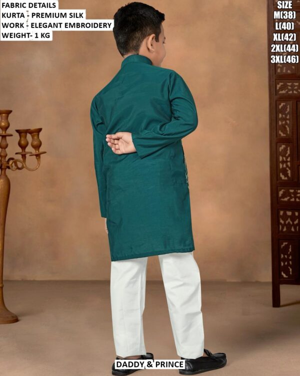 Premium Silk Family Matching Kurta