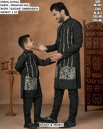 Premium Silk Family Matching Kurta