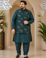 Men’s Festive Silk Kurta Pajama Set