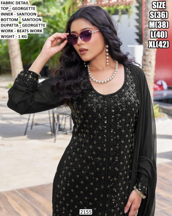 Traditional Embellished Three Piece Suit Set