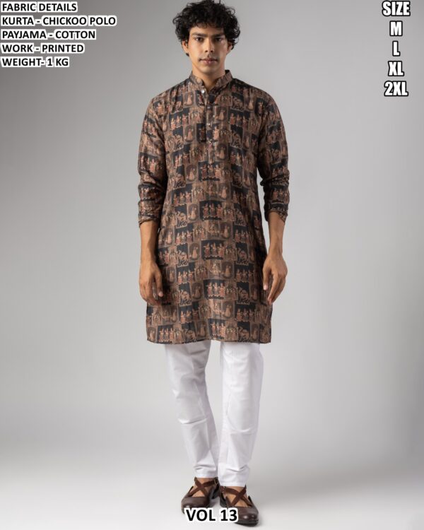 Comfortable Men’s Traditional Kurta Set