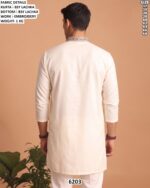 Traditional Embroidered Kurta Set For Men
