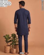 Traditional Embroidered Kurta Set For Men