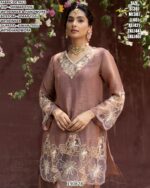 Stylish Handwork Kurta Dupatta Ensemble