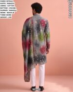 Men’s Embroidered Kurta Pajama With Dupatta