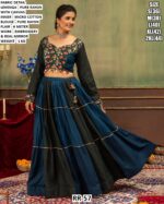 Women’s Embroidered Rayon Lehenga Choli Set
